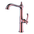 Quality Brass Single-Handle Kitchen Faucet Set Rose Gold